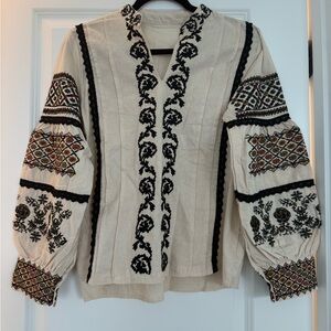 Embroidered Ukrainian Blouse
